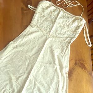 American Eagle mid-length strapless/halter dress